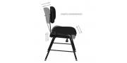 SILLA ERGONOMICA ORQUESTA RESPALDO REGULABLE 46x52 GUIL - Imagen 3