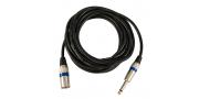 CABLE XLR - PLUG 5MTS BASICO OPTUX AUDIO - Imagen 1