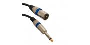 CABLE XLR - PLUG 5MTS BASICO OPTUX AUDIO - Imagen 2