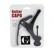 CAPODASTRO INSTRUMENTOS TIPO PINZA NEGRO ALUMINIO OPTUX - Imagen 1