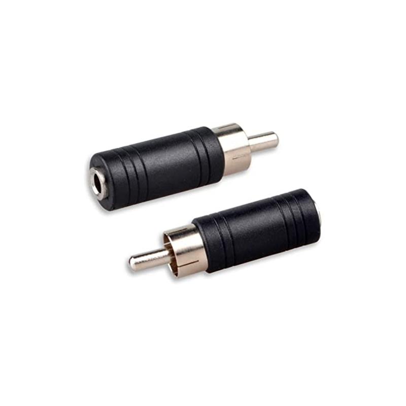 ADAPTADOR PLUG 3.5 A RCA MACHO BESTAMERICA - Imagen 1