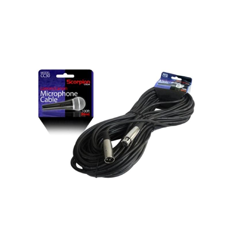 CABLE MICROFONO 30MT SCORPION - Imagen 1