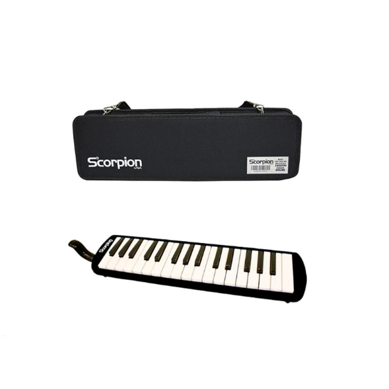 MELODICA 32 NT. BK. C-CASE SML-32C-BK SCORPION - Imagen 1