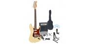 GUITARRA ELECTRICA PACK STRATO 20W WH SCORPION - Imagen 1