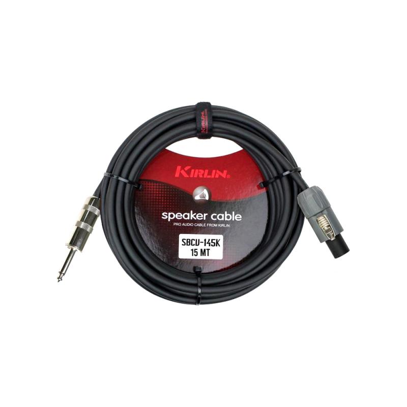 CABLE PARLANTE 15MT SPEAKON-PLUG KIRLIN - Imagen 1