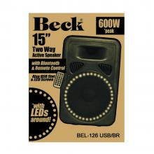 CAJA ACTIVA 15 BEL126 600W BECK - Imagen 4