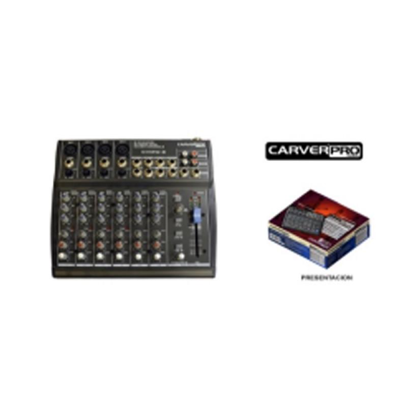 MIXER C-POWER 8CH CVMW-18 CARVERPRO - Imagen 1