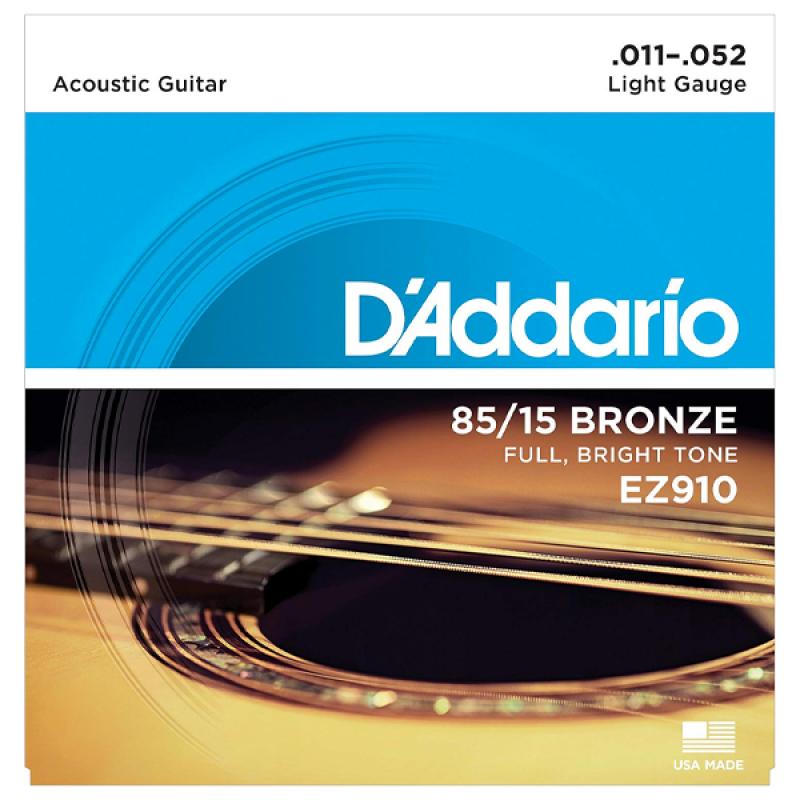 CUERDAS GUITARRA FOLK EZ910 011-052 DADDARIO - Imagen 1