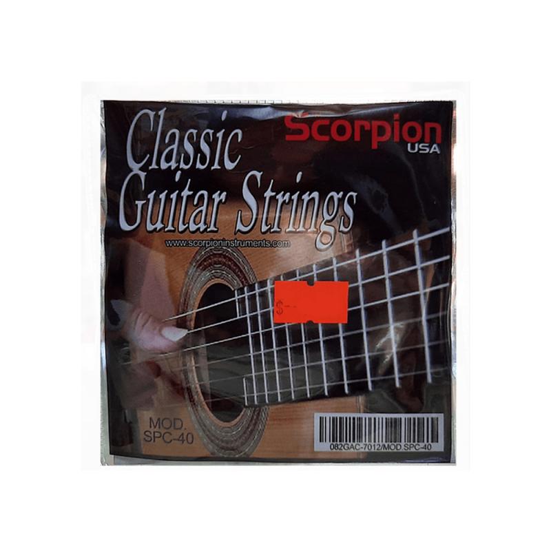 CUERDAS GUITARRA CLASICA SPC-40 SCORPION - Imagen 1