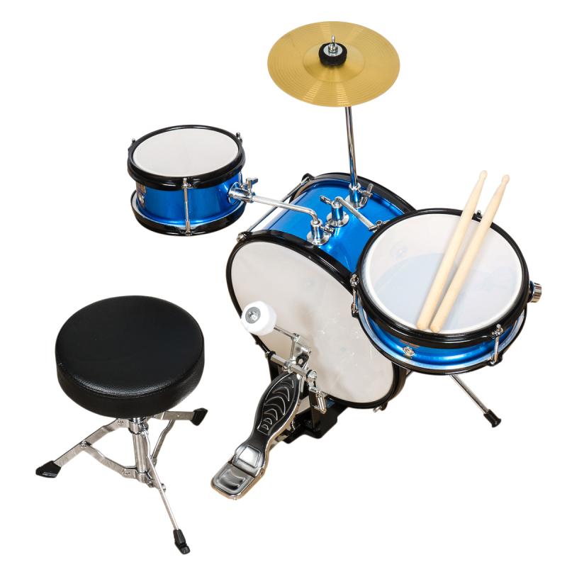 BATERIA 3 PCS. NIÑO AZUL ESTANDAR - Imagen 1