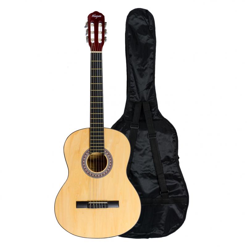 GUITARRA CLASICA 39 AZ-39N NYLON ALAGUEZ - Imagen 1