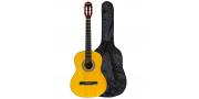 GUITARRA CLASICA 39 C-BOLSO NOGAL ALAGUEZ - Imagen 1