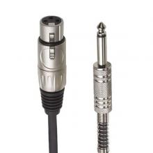 CABLE MICROFONO 7,6MT XLRF-PLUG AT831125 BK AUDIOTECHNICA - Imagen 1