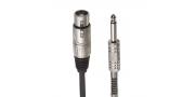 CABLE MICROFONO 7,6MT XLRF-PLUG AT831125 BK AUDIOTECHNICA - Imagen 1