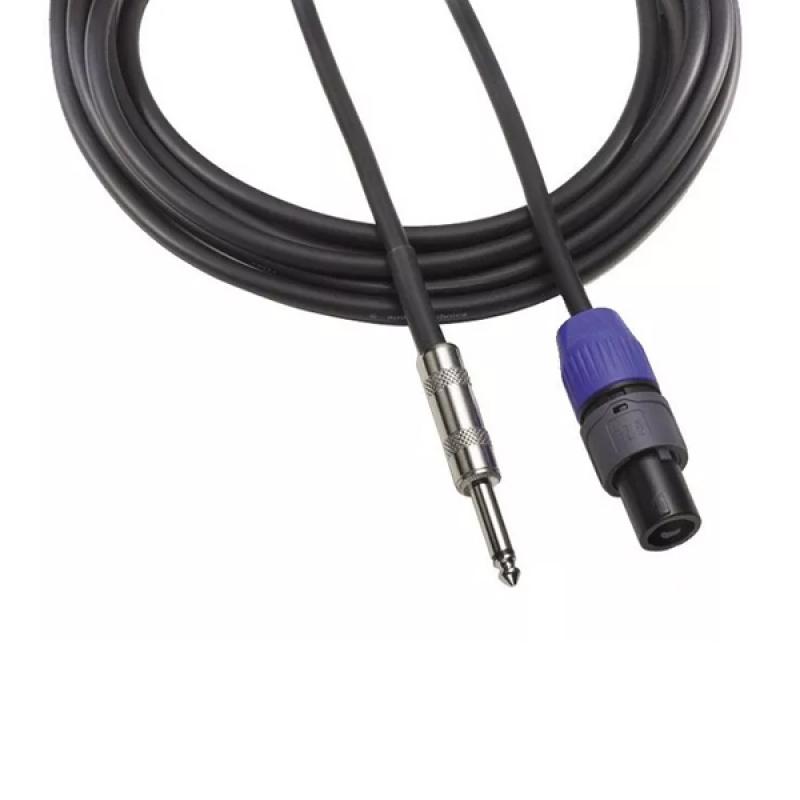 CABLE PARLANTE 15MT SPEAKON-PLUG AT70050Q BK AUDIOTECHNICA - Imagen 1