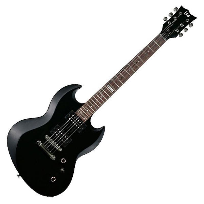 GUITARRA ELECTRICA VIPER 10 BK C-FUNDA LTD - Imagen 1