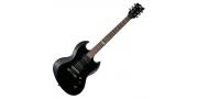 GUITARRA ELECTRICA VIPER 10 BK C-FUNDA LTD - Imagen 1