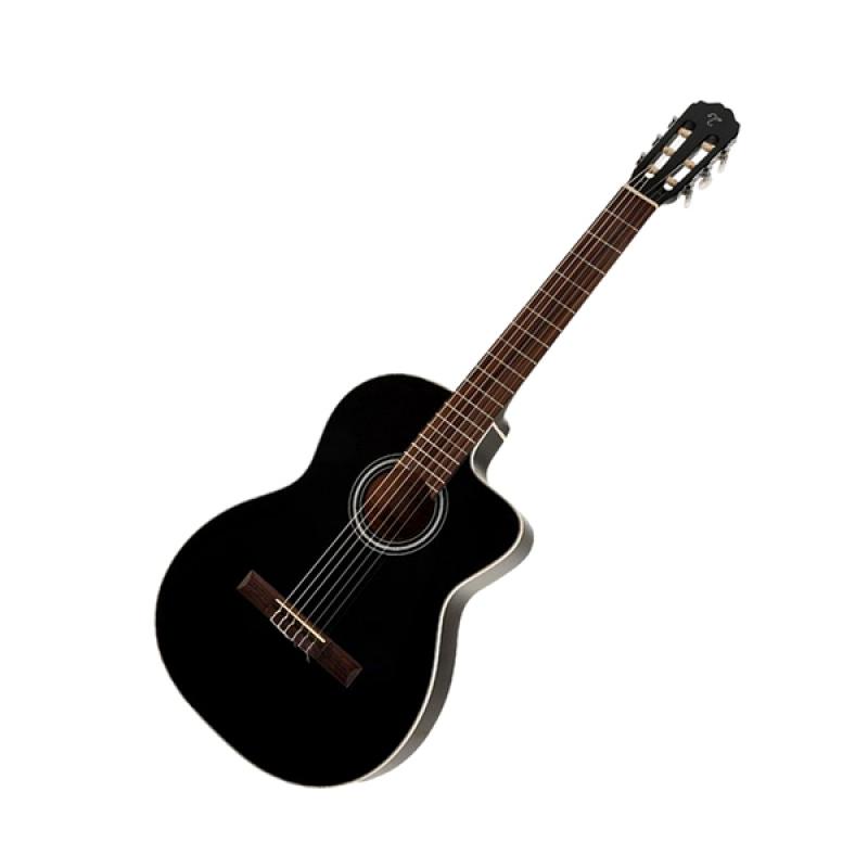 GUITARRA ELECTROACUSTICA NYLON CW GC1CE BK TAKAMINE - Imagen 1