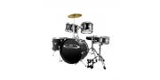 BATERIA NIÑO PD-03 BK POWERDRUMS - Imagen 1