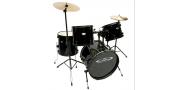 BATERIA NEGRA PD-04 POWERDRUMS - Imagen 1