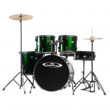 BATERIA SET PD04 VERDE POWERDRUMS - Imagen 1