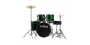 BATERIA SET PD04 VERDE POWERDRUMS - Imagen 1