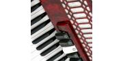 ACORDEON 60 BAJOS 5 REG ROJO SCIMONE - Imagen 2