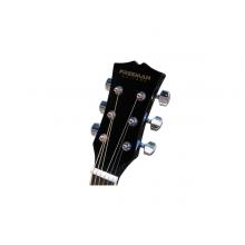 GUITARRA ELECTROACUSTICA METAL FRLC40 BK FREEMAN - Imagen 3