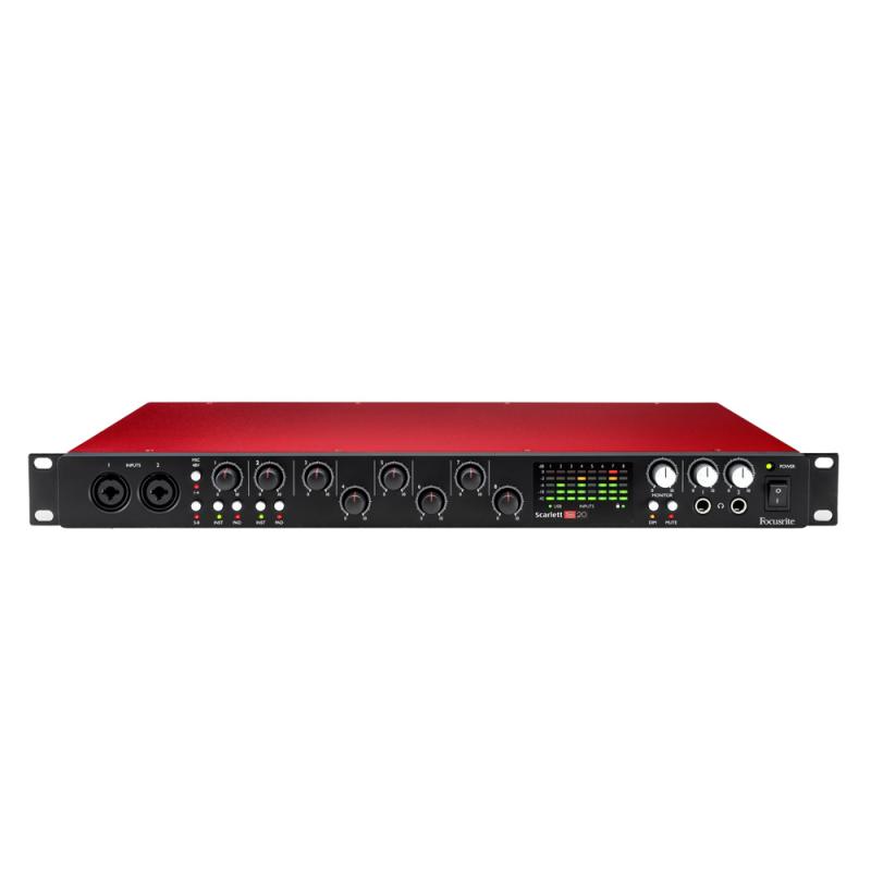 INTERFAZ AUDIO SCARLETT 18I20 (3ER GEN) RD FOCUSRITE - Imagen 1