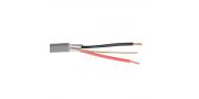 CABLE BLINDADO 2 CONDUCTORES 22 AWG 22-2C-SH-GRY LIBERTY - Imagen 1