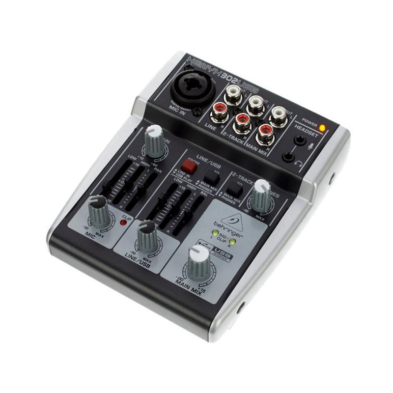 MIXER 3 CANALES 302USB BEHRINGER - Imagen 1