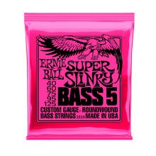 CUERDAS BAJO ELECTRICO SUPER SLINKY 5 STR 40-125 ERNIE BALL - Imagen 1