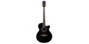 GUITARRA ELECTROACUSTICA WA45CEB BK WASHBURN - Imagen 1