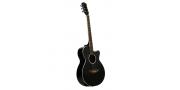 GUITARRA ELECTROACUSTICA WA45CEB BK WASHBURN - Imagen 2