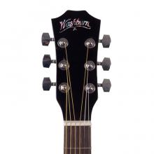 GUITARRA ELECTROACUSTICA WA45CEB BK WASHBURN - Imagen 3