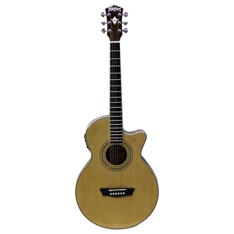 GUITARRA ELECTROACUSTICA EA10 NAT WASHBURN - Imagen 1