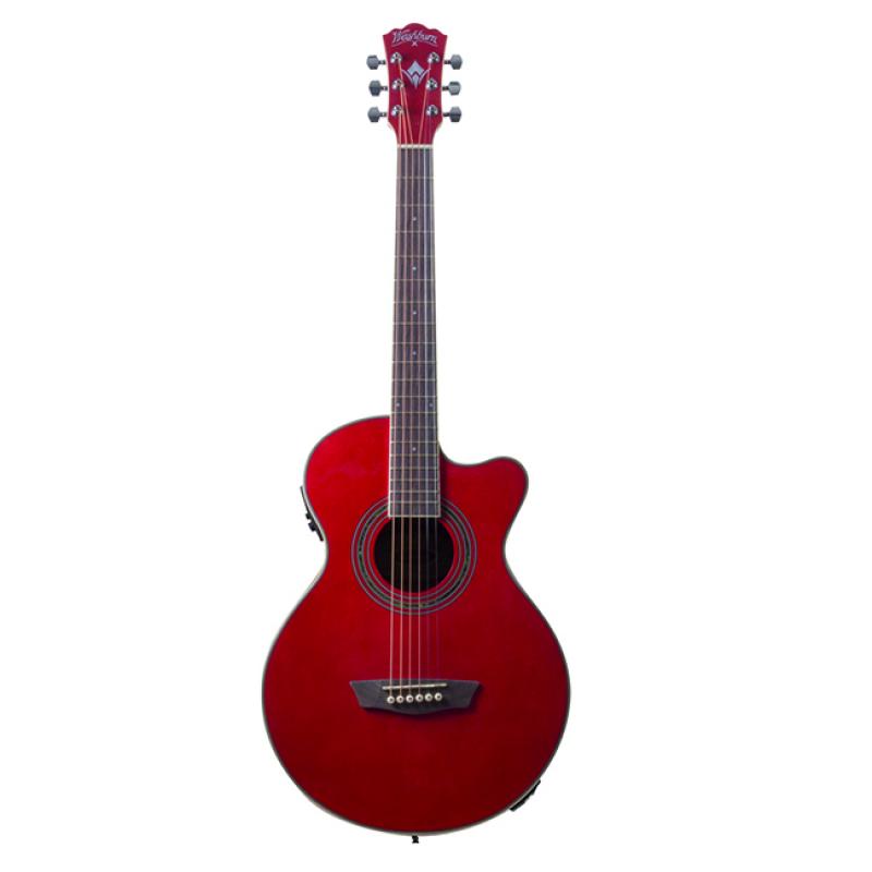 GUITARRA ELECTROACUSTICA EA10R ROJO WASHBURN - Imagen 1