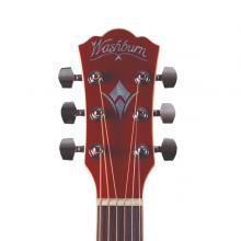 GUITARRA ELECTROACUSTICA EA10R ROJO WASHBURN - Imagen 3